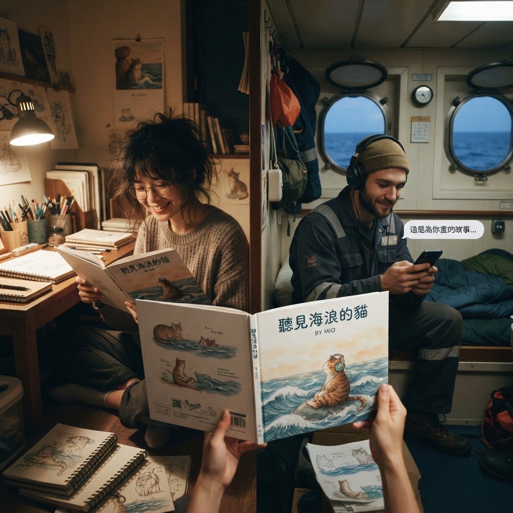 聽見海浪的貓